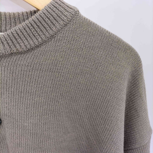 フリークスストア FREAKS STORE 23AW ボタン付きヘンリーネックニット メンズ JPN:S