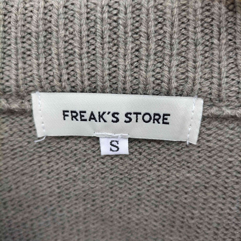 フリークスストア FREAKS STORE 23AW ボタン付きヘンリーネックニット メンズ JPN:S