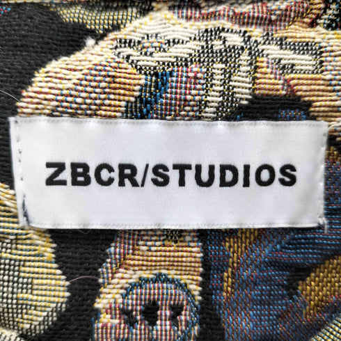 zbcr/studios ジャガードブルゾン アニマル柄 メンズ