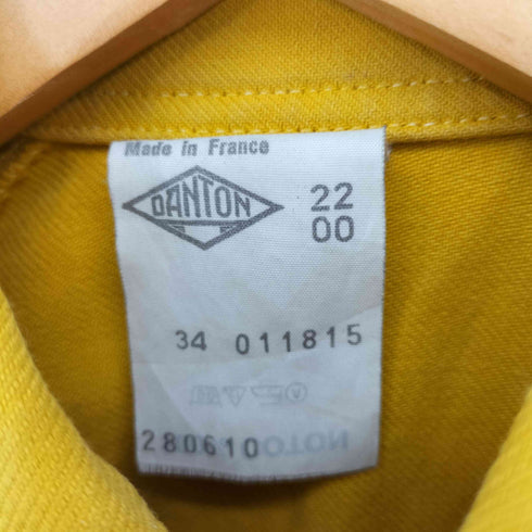 ダントン DANTON 80S-90S フランス製 コットン フロント3ポケット L/S カバーオール メンズ UK:34