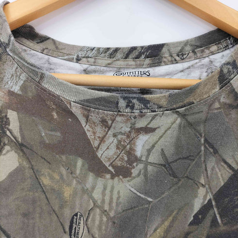 Outfitters Ridge リアルツリーカモ ポケット L/S Tシャツ メンズ 2XL