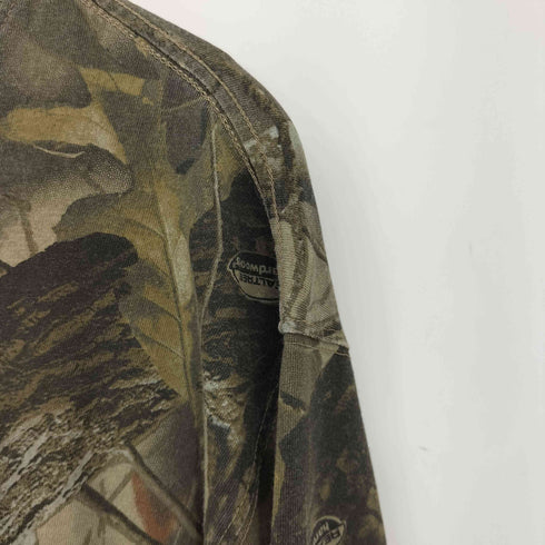 Outfitters Ridge リアルツリーカモ ポケット L/S Tシャツ メンズ 2XL