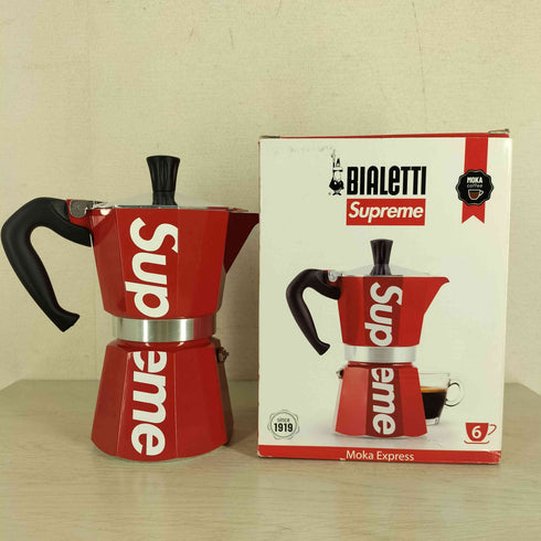 シュプリーム Supreme 19ss Bialetti Moka Express ビアレッティ モカ エキスプレス コーヒーメーカー メンズ