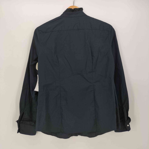 ルルウィルビー LOULOU WILLOUGHBY パールボタン フリルデザイン L/S ブラウス レディース JPN:2