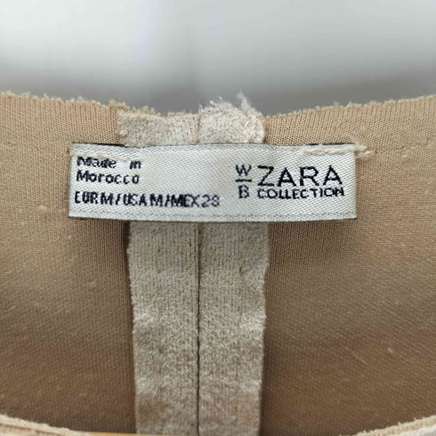 ザラ ZARA フェイク スエード コート レディース import:M