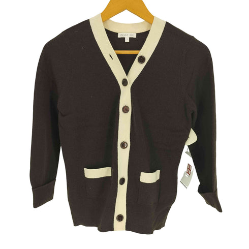 ポールカ PAULE KA カシミヤ100% ニット カーディガン レディース import:M