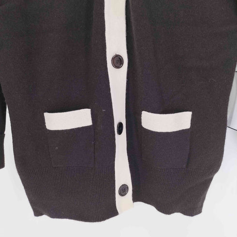 ポールカ PAULE KA カシミヤ100% ニット カーディガン レディース import:M