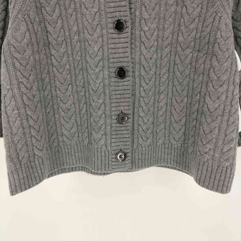 バーバリーロンドン BURBERRY LONDON ケーブルニット ウール カーディガン レディース 1