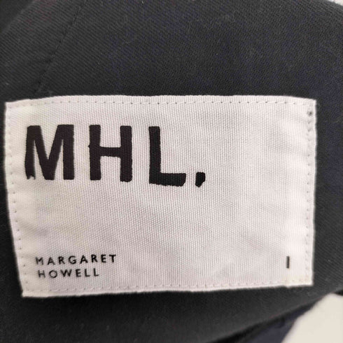 エムエイチエル MHL. ウール混 センタースリット 七分丈 スカート レディース JPN:1