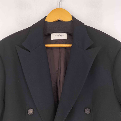 セカンドレイヤー second layer pico blazer ダブルテーラードジャケット メンズ JPN:M