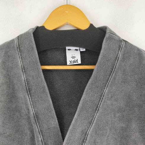 エックスガール X-girl SWEAT CARDIGAN レディース JPN:S
