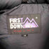 ファーストダウン FIRST DOWN ワンポイントロゴダウンジャケット メンズ JPN:M