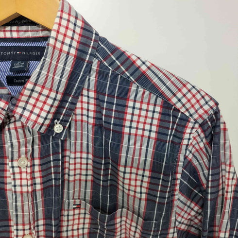 トミーヒルフィガー TOMMY HILFIGER Custom Fit L/S ボタンダウンシャツ メンズ import:M