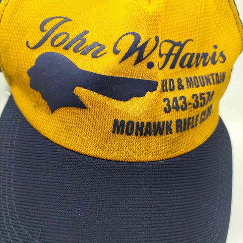 USA製 John W. Harris プリント メッシュ キャップ メンズ