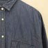 スローブイエナ SLOBE IENA 15SS インディゴ染 4.5OZ ロングデニムシャツワンピース レディース