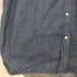 スローブイエナ SLOBE IENA 15SS インディゴ染 4.5OZ ロングデニムシャツワンピース レディース