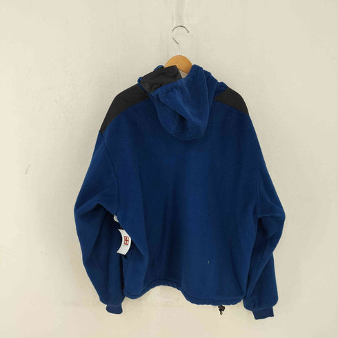 エディーバウアー Eddie Bauer USA製 黒タグ後期 Zip-Up Hooded Fleece Jacket POLARTEC メンズ JPN:XL