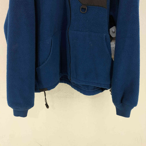 エディーバウアー Eddie Bauer USA製 黒タグ後期 Zip-Up Hooded Fleece Jacket POLARTEC メンズ JPN:XL