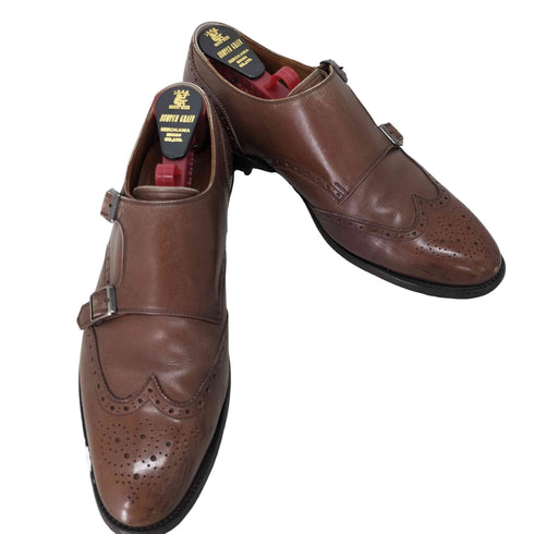 スコッチグレイン SCOTCH GRAIN ダブルモンクストラップシューズ メンズ JPN:25.5