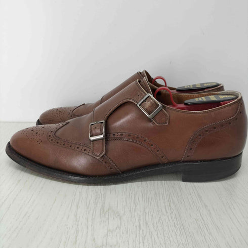 スコッチグレイン SCOTCH GRAIN ダブルモンクストラップシューズ メンズ JPN:25.5