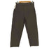 ギャップ Gap 24AW BAGGY FIT KHAKI BROWN NOIR バギー フィット ジップアップ モールスキン パンツ コインポケット メンズ 30/30