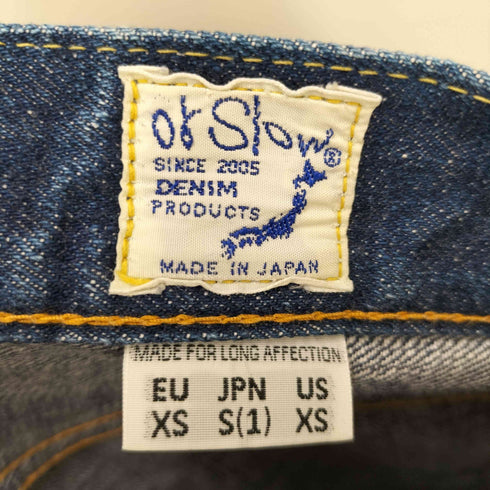 オアスロウ orSlow 日本製 107 スリムテーパードデニムパンツ メンズ XS