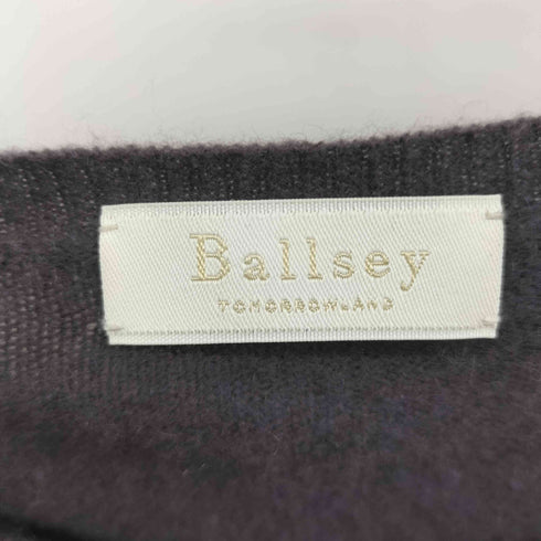 ボールジィトゥモローランド Ballsey TOMORROWLAND カシミヤカーディガン レディース FREE
