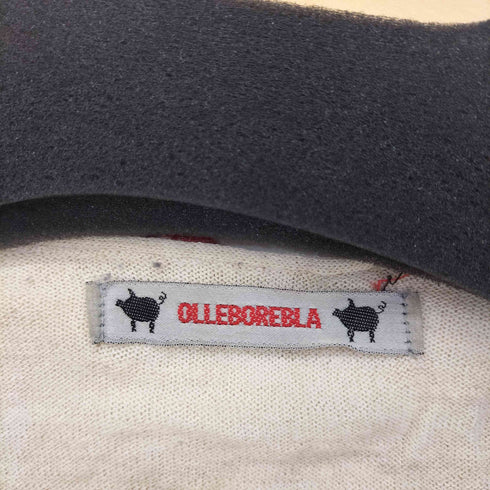 アルベロベロ OLLEBOREBLA ビジュー フラワー刺繍 カーディガン レディース