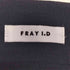 フレイアイディー FRAY I.D スリットフレアスラックスパンツ レディース