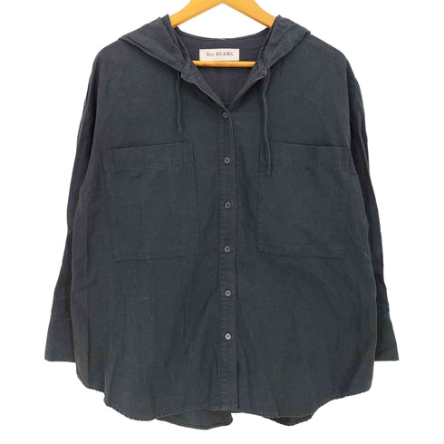 レイビームス Ray BEAMS 20SS ビッグポケットフーディシャツ レディース