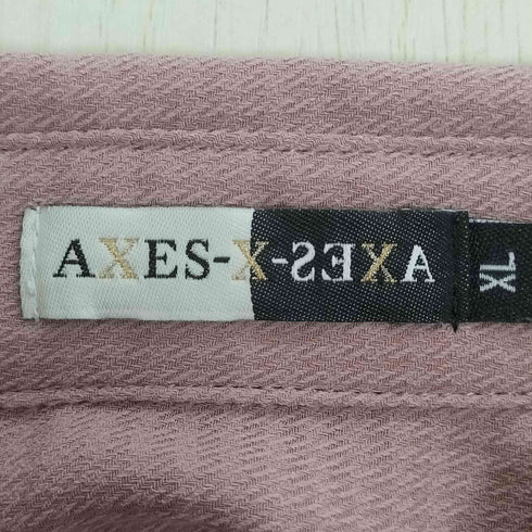アクシーズファム axes femme AXES-X カラーチップ&ローズ釦シャツ メンズ JPN:XL