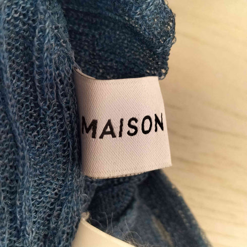 メゾンスペシャル MAISON SPECIAL ランダムリブニットワンピース レディース FREE