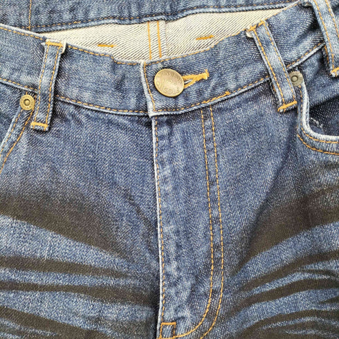 ムッシュ二コル MONSIEUR NICOLE USED加工 スリムデニム Y2K メンズ JPN:46