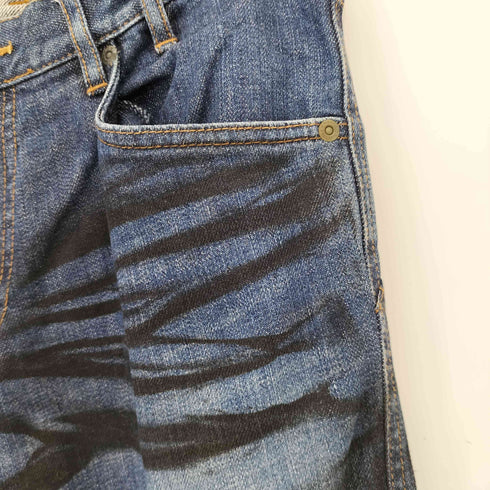 ムッシュ二コル MONSIEUR NICOLE USED加工 スリムデニム Y2K メンズ JPN:46