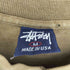 ステューシー Stussy USA製 old 紺タグ フロント袖プリント L/S TEE 穴ぼこ メンズ JPN:M