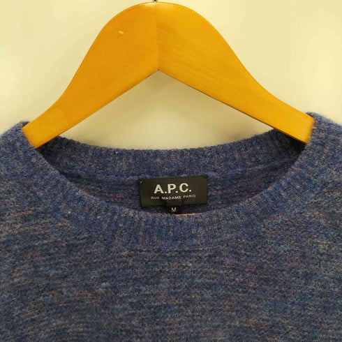 アーペーセー A.P.C. アルパカ混クルーネックニット レディース M