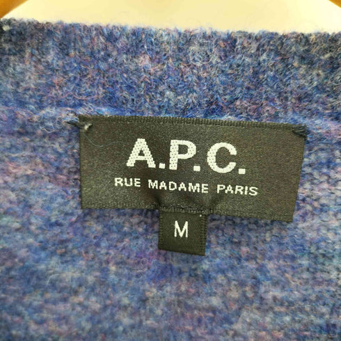 アーペーセー A.P.C. アルパカ混クルーネックニット レディース M