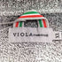 VIOLA rumore グラデーション ボーダー柄 ジップアップ ニット ドライバーズニット メンズ JPN:XL