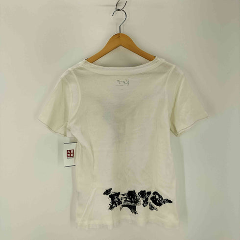 プリントデザイン Vネック 半袖Tシャツ Y2K メンズ JPN:46