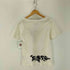 プリントデザイン Vネック 半袖Tシャツ Y2K メンズ JPN:46