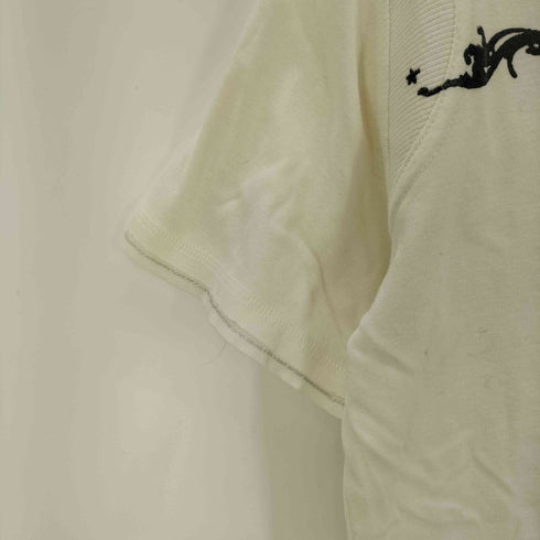 プリントデザイン Vネック 半袖Tシャツ Y2K メンズ JPN:46