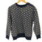 アクアスキュータム AQUASCUTUM 総柄ニット レディース