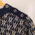 アクアスキュータム AQUASCUTUM 総柄ニット レディース