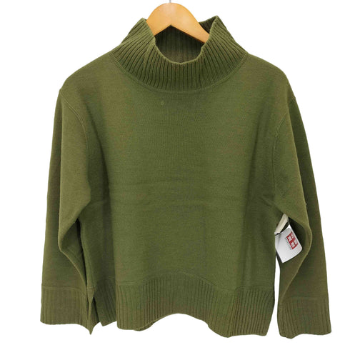 エムエイチエル MHL. FELTED ROUGH WOOL ボトルネックリブニット レディース 2