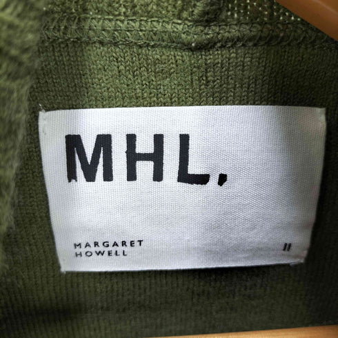 エムエイチエル MHL. FELTED ROUGH WOOL ボトルネックリブニット レディース 2