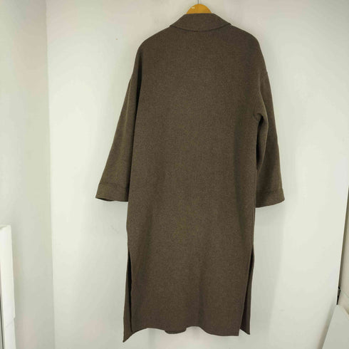 ザラ ZARA ウールロングガウンコート レディース import:M