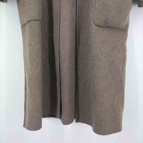 ザラ ZARA ウールロングガウンコート レディース import:M