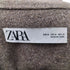 ザラ ZARA ウールロングガウンコート レディース import:M