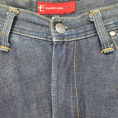エドウィン EDWIN FUNCTION 立体裁断 デニム Y2K メンズ 28×33