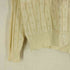 Jane Marple 23ss Eyelet knit & grosgrain ribbon cardigan レディース M